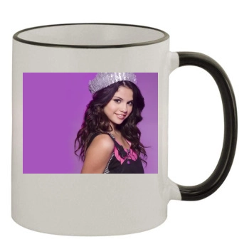 Selena Gomez 11oz Colored Rim & Handle Mug