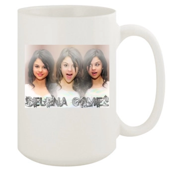 Selena Gomez 15oz White Mug