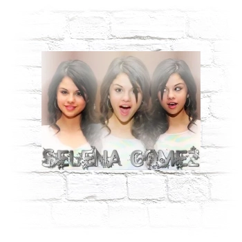 Selena Gomez Metal Wall Art