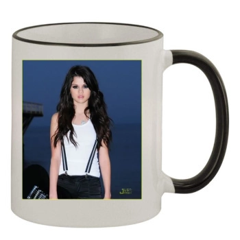 Selena Gomez 11oz Colored Rim & Handle Mug