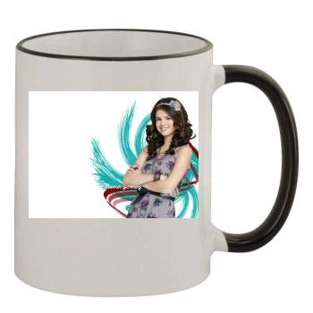 Selena Gomez 11oz Colored Rim & Handle Mug