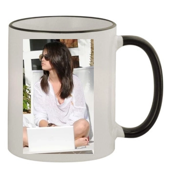 Selena Gomez 11oz Colored Rim & Handle Mug