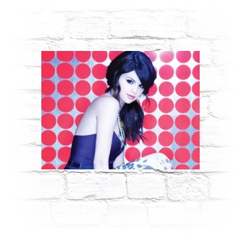 Selena Gomez Metal Wall Art