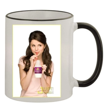 Selena Gomez 11oz Colored Rim & Handle Mug