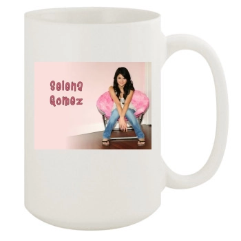 Selena Gomez 15oz White Mug