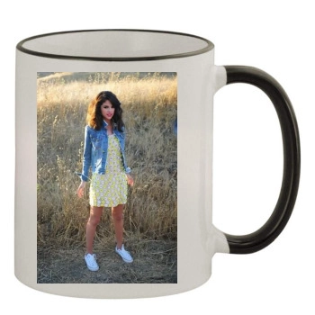 Selena Gomez 11oz Colored Rim & Handle Mug