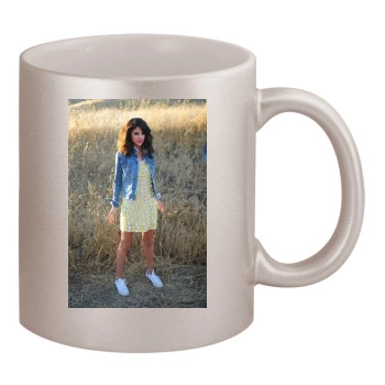 Selena Gomez 11oz Metallic Silver Mug