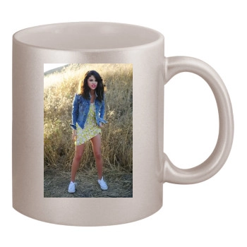 Selena Gomez 11oz Metallic Silver Mug