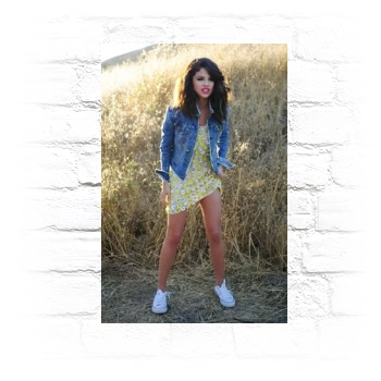 Selena Gomez Metal Wall Art