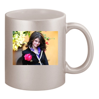 Selena Gomez 11oz Metallic Silver Mug