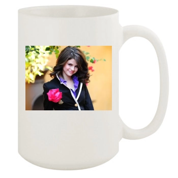 Selena Gomez 15oz White Mug