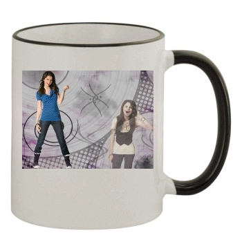 Selena Gomez 11oz Colored Rim & Handle Mug