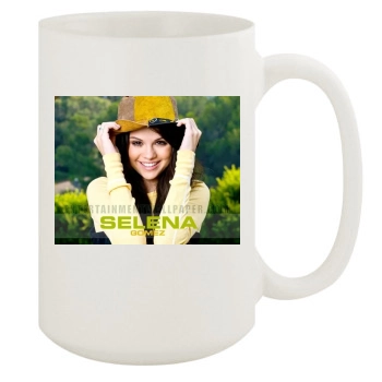 Selena Gomez 15oz White Mug