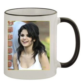 Selena Gomez 11oz Colored Rim & Handle Mug