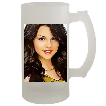 Selena Gomez 16oz Frosted Beer Stein