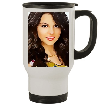 Selena Gomez Stainless Steel Travel Mug