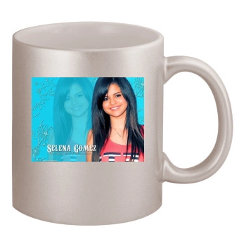 Selena Gomez 11oz Metallic Silver Mug