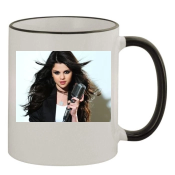 Selena Gomez 11oz Colored Rim & Handle Mug