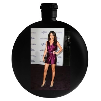 Selena Gomez Round Flask