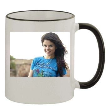 Selena Gomez 11oz Colored Rim & Handle Mug