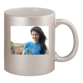 Selena Gomez 11oz Metallic Silver Mug