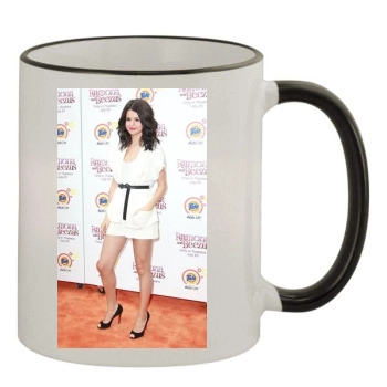 Selena Gomez 11oz Colored Rim & Handle Mug