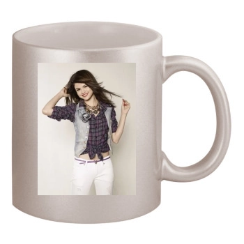 Selena Gomez 11oz Metallic Silver Mug