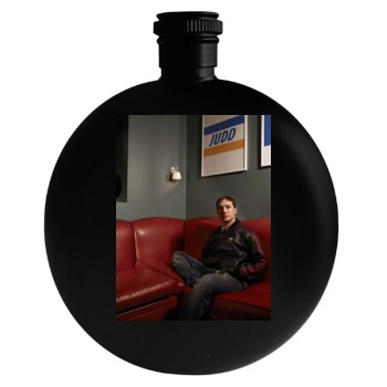 Tom Hardy Round Flask