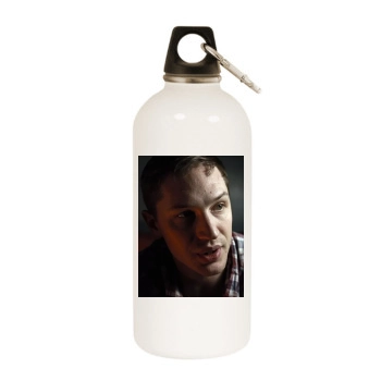 Tom Hardy White Water Bottle With Carabiner