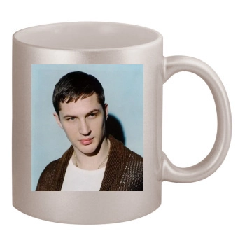 Tom Hardy 11oz Metallic Silver Mug