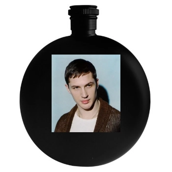 Tom Hardy Round Flask