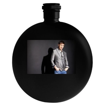 Tom Hardy Round Flask