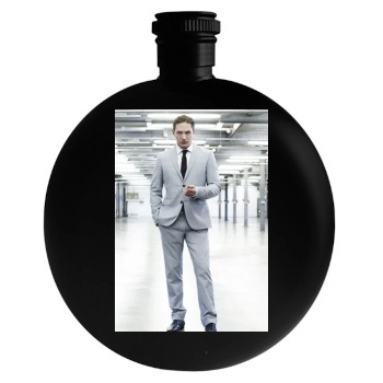 Tom Hardy Round Flask