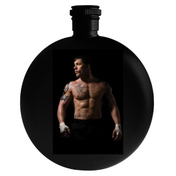 Tom Hardy Round Flask