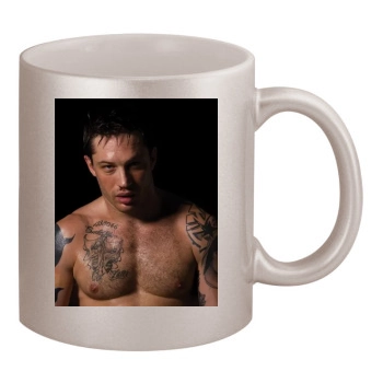 Tom Hardy 11oz Metallic Silver Mug