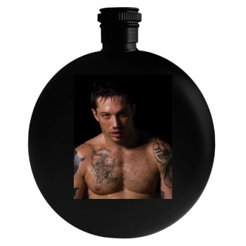 Tom Hardy Round Flask