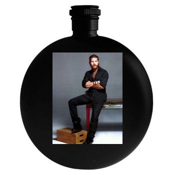 Tom Hardy Round Flask