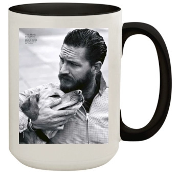 Tom Hardy 15oz Colored Inner & Handle Mug