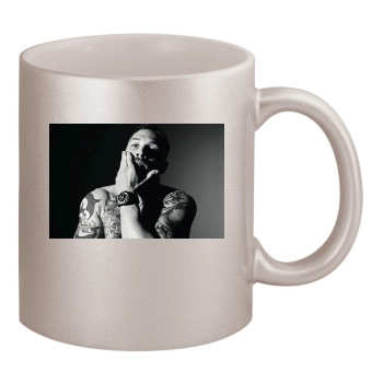 Tom Hardy 11oz Metallic Silver Mug