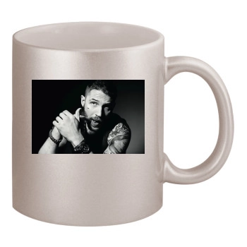 Tom Hardy 11oz Metallic Silver Mug