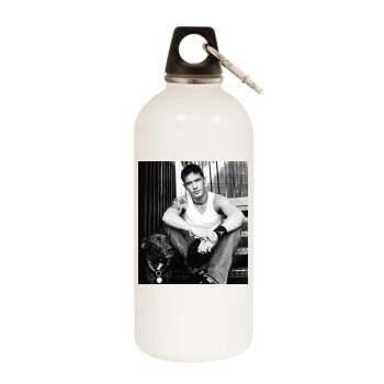 Tom Hardy White Water Bottle With Carabiner