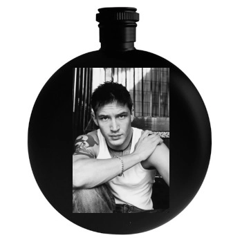 Tom Hardy Round Flask