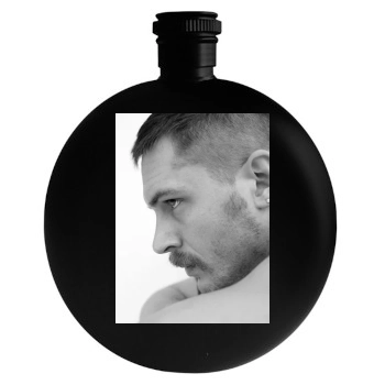 Tom Hardy Round Flask