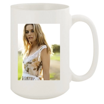 Alicia Silverstone 15oz White Mug