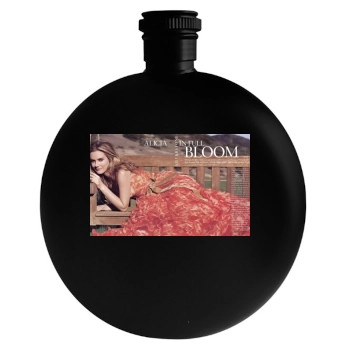 Alicia Silverstone Round Flask