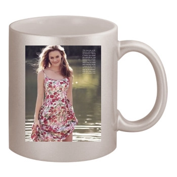 Alicia Silverstone 11oz Metallic Silver Mug