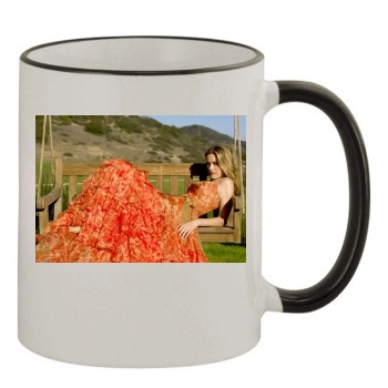 Alicia Silverstone 11oz Colored Rim & Handle Mug