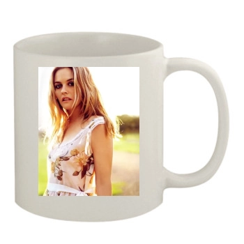 Alicia Silverstone 11oz White Mug