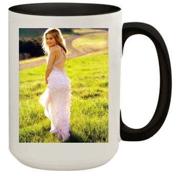 Alicia Silverstone 15oz Colored Inner & Handle Mug