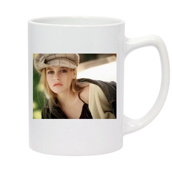 Alicia Silverstone 14oz White Statesman Mug